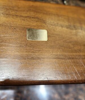 Walnut antique humidor